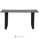 Marmora imitācijas ēdamgalds Davidson (gallery direct) 90x160 ar kosmētiskiem defektiem