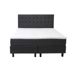 Темная континентальная кровать faro (sleepz) 180x200
