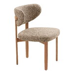 Dark brown Recco dining chair (House Nordic)