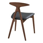 Dark brown dining chair Lanuza (House Nordic)