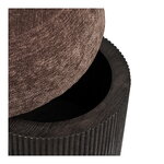 Dark brown Christchurch stool (House Nordic)
