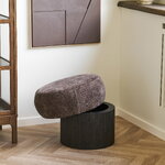 Dark brown Christchurch stool (House Nordic)