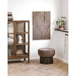 Dark brown Christchurch stool (House Nordic)