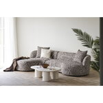 Off-White Cement Imitation Coffee Table Palmera (House Nordic)