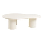 Off-White Cement Imitation Coffee Table Palmera (House Nordic)