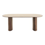 Brown Dining Table Delphi (House Nordic) 210x100