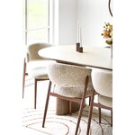 Brown Dining Table Delphi (House Nordic) 210x100