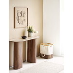 Dark brown console table Delphi (House Nordic)