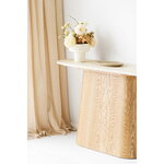 Light brown console table Larvik (House Nordic)