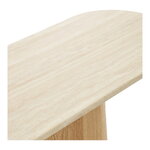 Light brown console table Larvik (House Nordic)