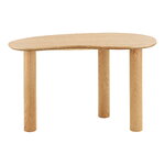 Light brown special-shaped desk Livingo (House Nordic)