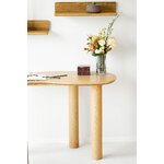 Light brown special-shaped desk Livingo (House Nordic)