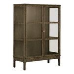 Dark brown Zamora display cabinet (House Nordic)