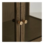 Dark brown Zamora display cabinet (House Nordic)