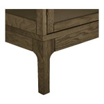 Dark brown Zamora display cabinet (House Nordic)
