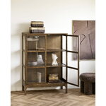 Dark brown Zamora display cabinet (House Nordic)