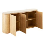 Light brown cabinet Larvik (House Nordic)