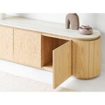 Light brown TV stand Larvik (House Nordic)