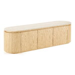 Light brown TV stand Larvik (House Nordic)