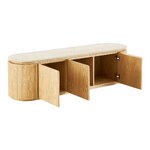 Light brown TV stand Larvik (House Nordic)