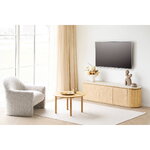 Light brown TV stand Larvik (House Nordic)