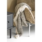 Brown-Beige Plaid Sira (House Nordic)130x180