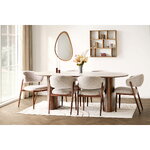 Beige Carpet with Pattern Tampa (House Nordic)160x230