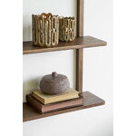 Brown Solid Wood Wall Shelf Townsville (House Nordic)