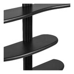 Black Solid Wood Wall Shelf Aliano (House Nordic)