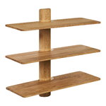 Brown Solid Wood Wall Shelf Calcata (House Nordic)