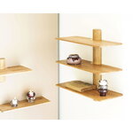 Brown Solid Wood Wall Shelf Calcata (House Nordic)