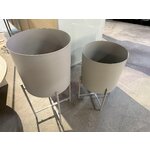 A set of flower stands (me) with cosmetic flaws.