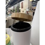 Baltai ruda šiukšliadėžė Talinas (Zeller)