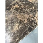 Wooden chest of drawers with marble top (zumi) with cosmetic flaws