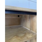 Mango medžio TV stovas licia (la forma) 160cm su grožio defektu
