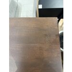 Tumši brūns masīvkoka skapis (paul) ar kosmētisku defektu