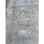 Sudrabpelēks ar rokām austas viskozes paklājs (jane) 300x400 ar skaistuma trūkumu
