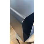 Black metal side table cosmo (metal bude) defective