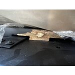 Melns ovāls masīvkoka ēdamgalds (Archie) 100x200