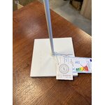 White led floor lamp troll (sompex) with a beauty flaw
