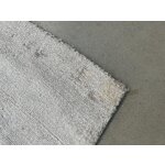 Greyish-beige hand-woven viscose carpet (jane) 400x500cm with blemishes