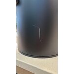 Black small trash can Tallinn (zeller) with cosmetic flaws