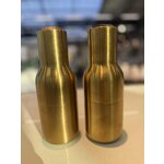 Golden salt and pepper mill grinder (menu)