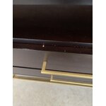 Brown design chest of drawers (lyle) small cosmetic flaws