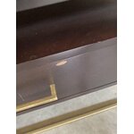 Brown design chest of drawers (lyle) small cosmetic flaws