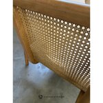 Solid wood design armchair callo ) with a beauty flaw