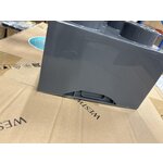 Tamsiai pilka žaislų dėžės plyta (lego)