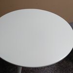 White coffee table set colette (white labe)