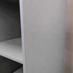 Серый шкаф (чистый) woood