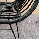 Melnā dārza krēsls (Costa)